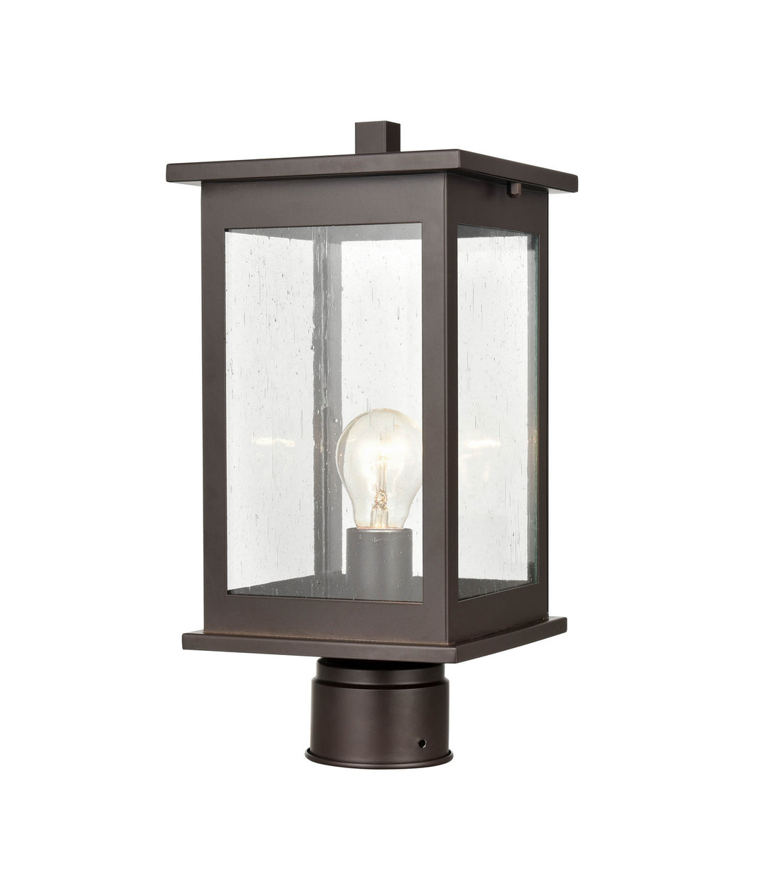 Millennium Lighting 4131-PBZ Bowton One Light Outdoor Post Lantern Outdoor Bronze / Dark