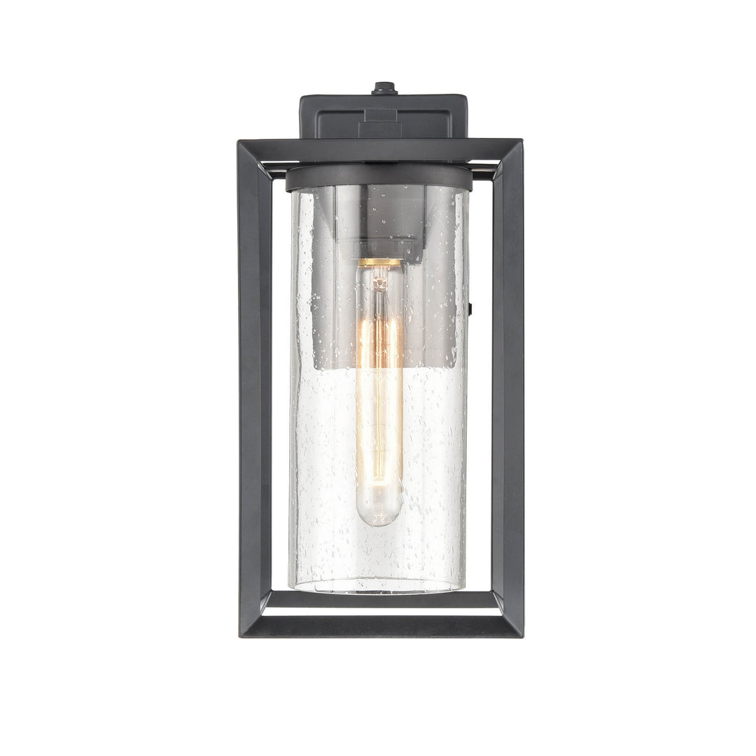Millennium Lighting 4551-PBK Wheatland One Light Outdoor Wall Sconce Outdoor Black