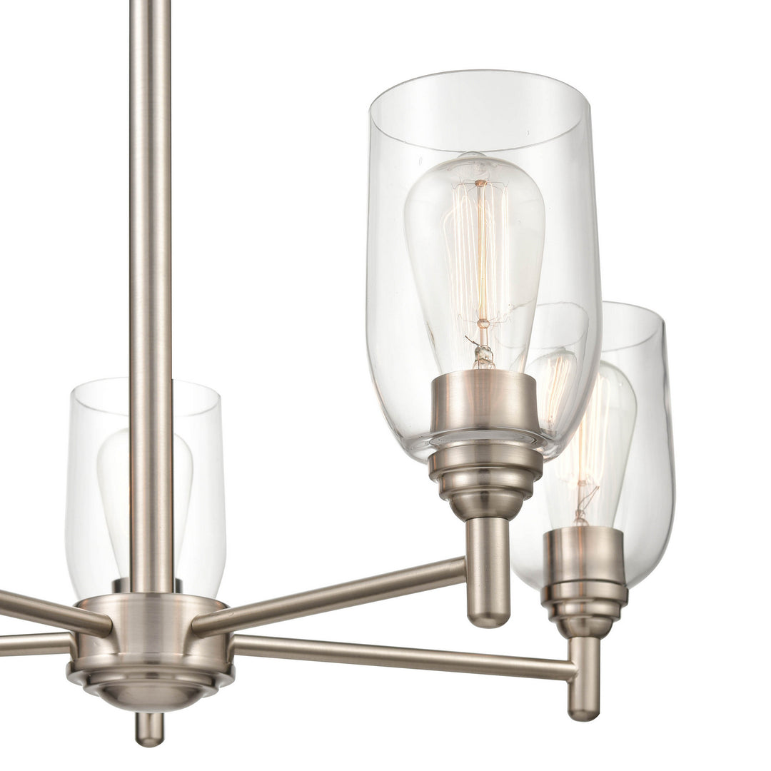 Millennium Arlett 4995-BN Chandelier Light - Brushed Nickel