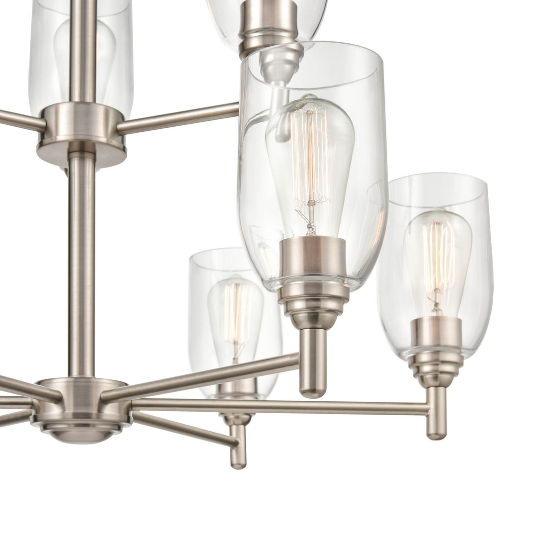 Millennium Arlett 4999-BN Chandelier Light - Brushed Nickel