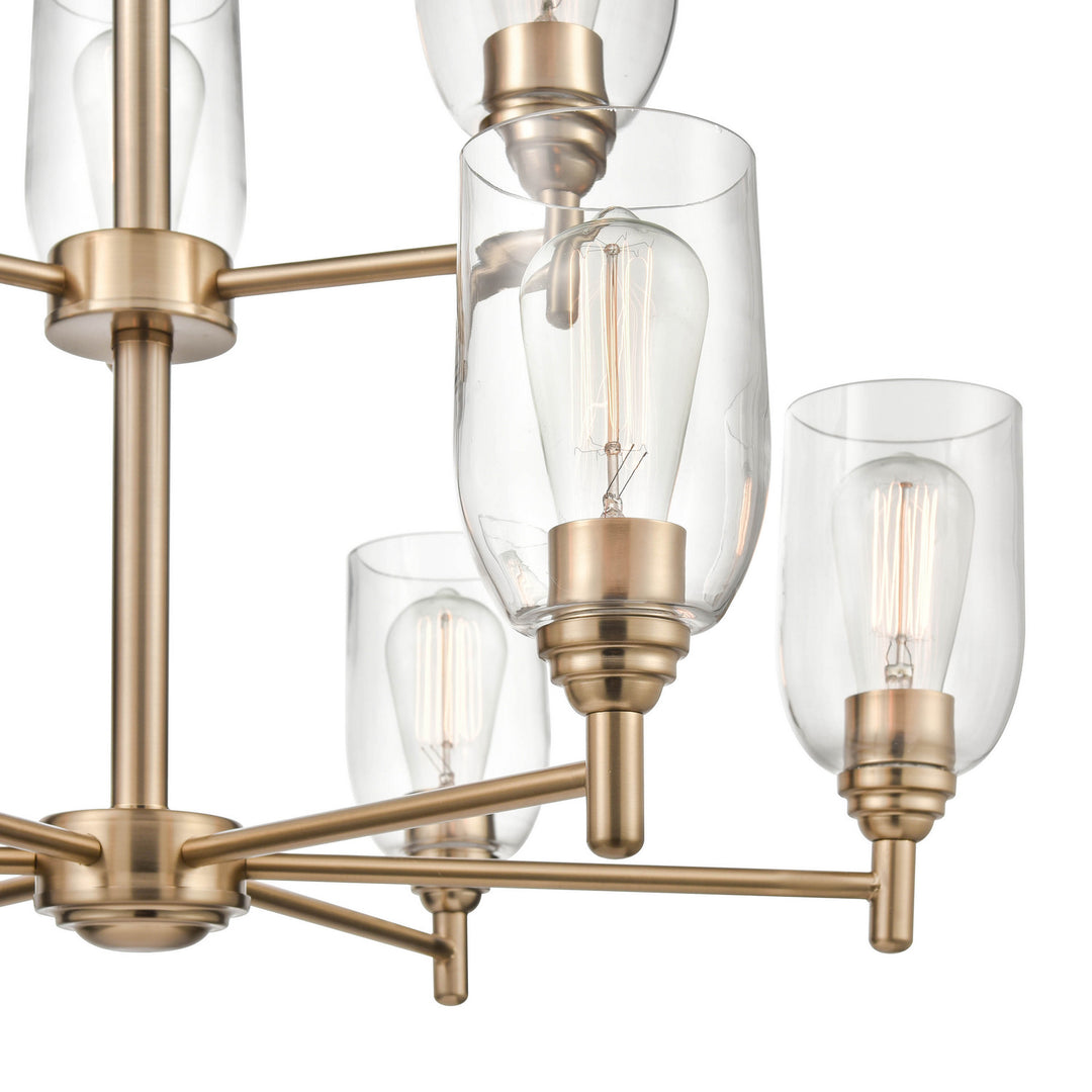 Millennium Arlett 4999-MG Chandelier Light - Modern Gold