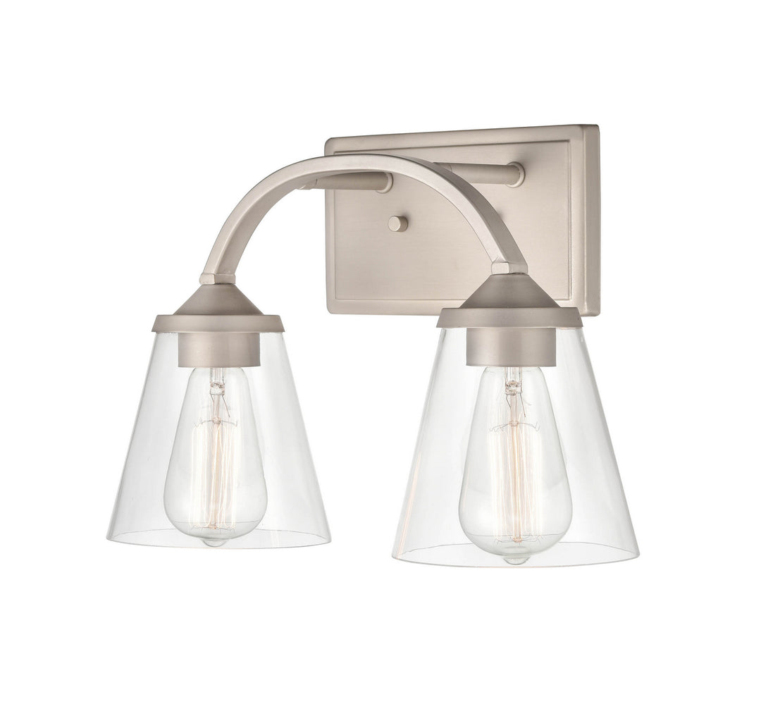 Millennium Josleen 9102-SN Bath Vanity Light 14 in. wide - Satin Nickel