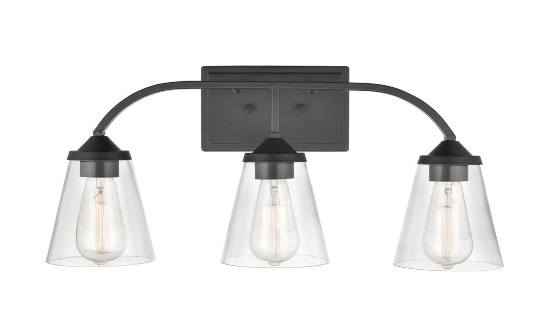 Millennium Josleen 9103-MB Bath Vanity Light 23 in. wide - Matte Black