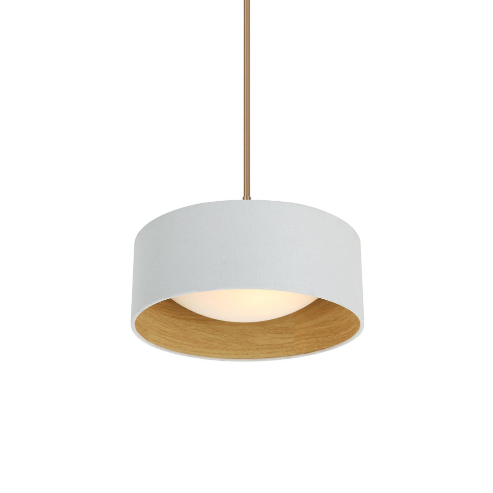 Maxilite Bois MXA2658-5322R18 24W Pendant Light - Aged Brass