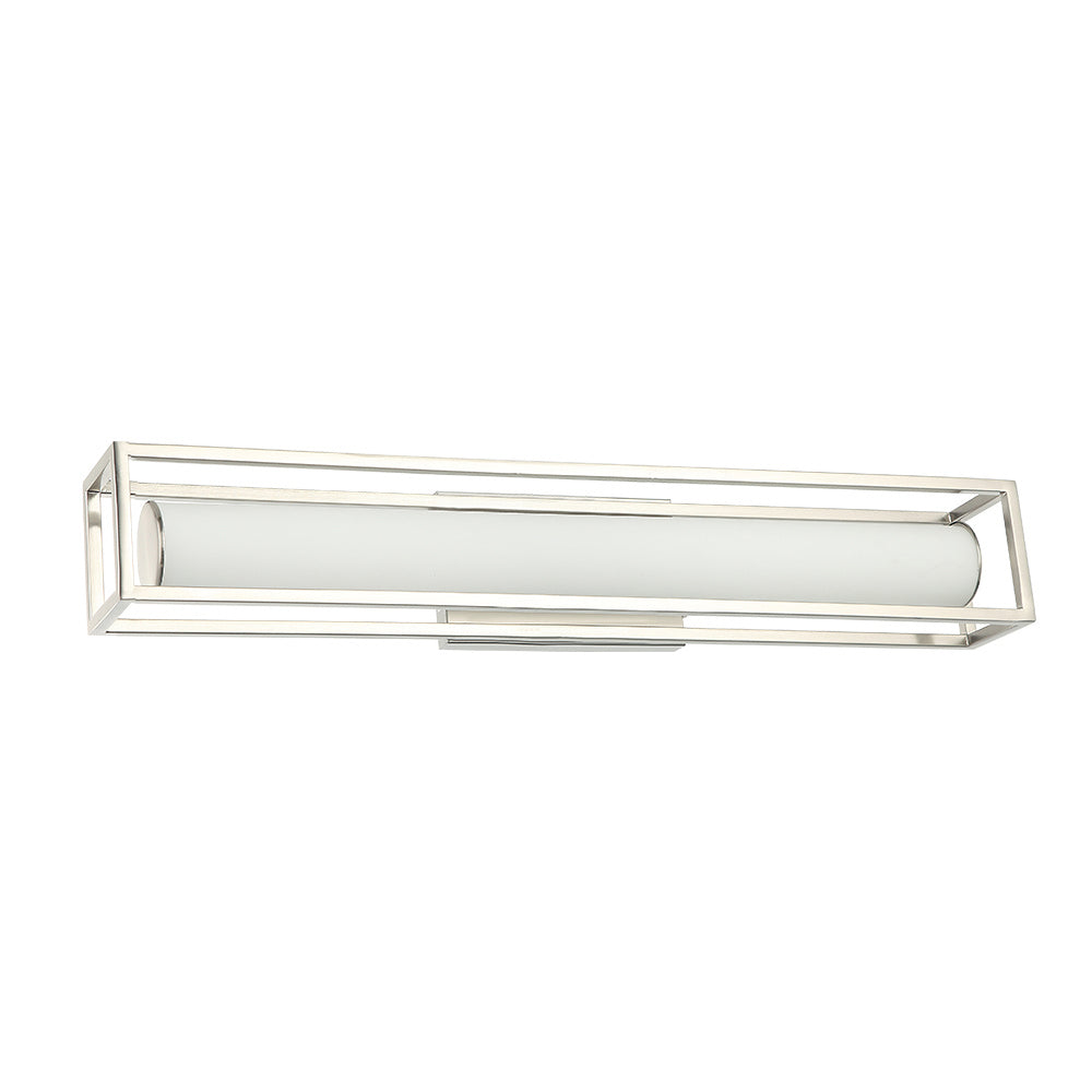 Maxilite Eldridge MXA6317-40 Bath Vanity Light 27 in. wide - Satin Nickel