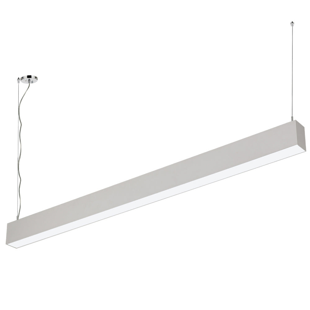Maxilite Leedon MXD2243-4-30K Pendant Light - Anodized Brushed Aluminium