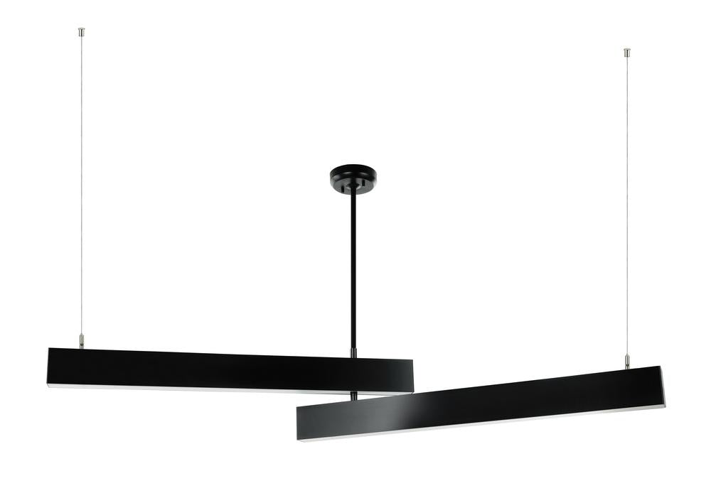 Maxilite Leedon MXL2243X-07-4-30K Pendant Light - Black