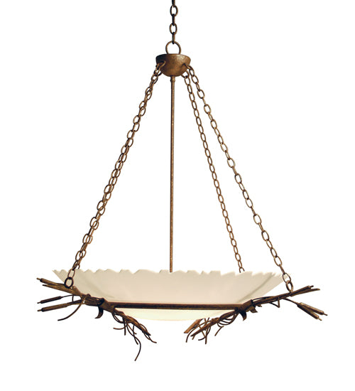 Meyda Tiffany Cattail 120157 Pendant Light - Antique Copper