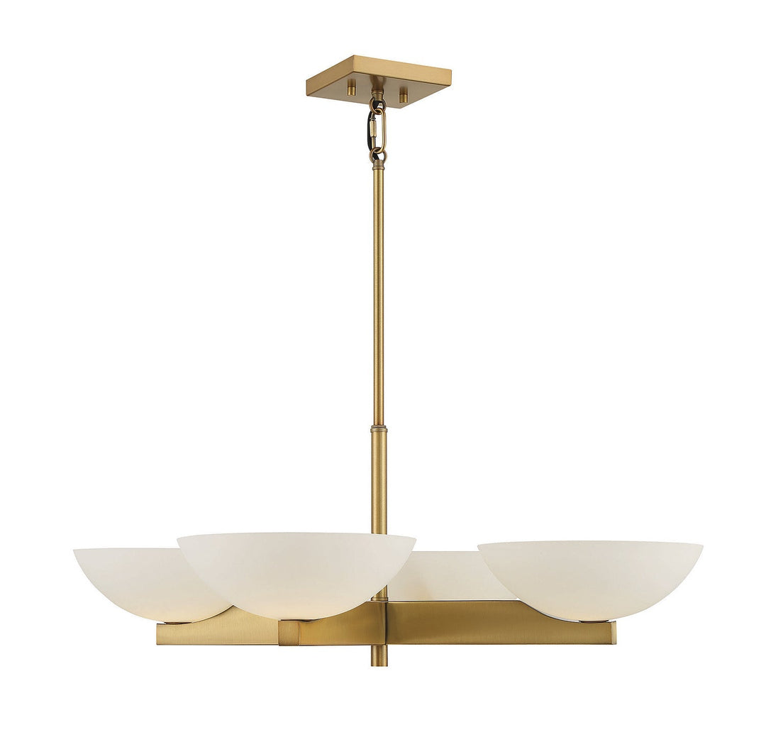 Savoy House Fallon 1-1613-4-322 Chandelier Light - Warm Brass