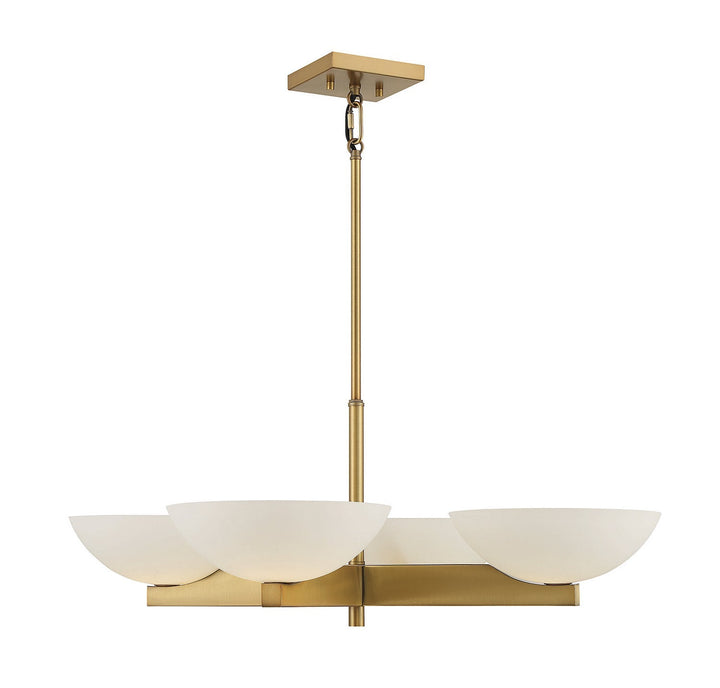 Savoy House Fallon 1-1613-4-322 Chandelier Light - Warm Brass