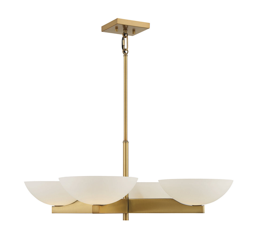 Savoy House Fallon 1-1613-4-322 Chandelier Light - Warm Brass