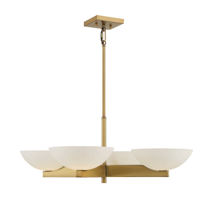Savoy House Fallon 1-1613-4-322 Chandelier Light - Warm Brass