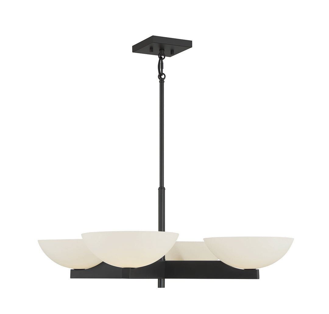 Savoy House Fallon 1-1613-4-89 Chandelier Light - Matte Black