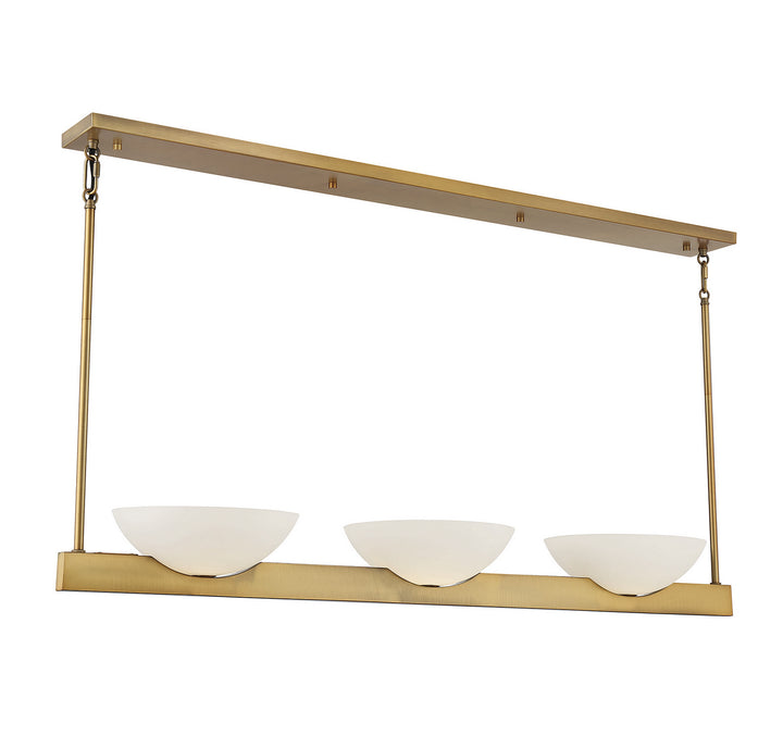 Savoy House Fallon 1-1614-3-322 Pendant Light - Warm Brass