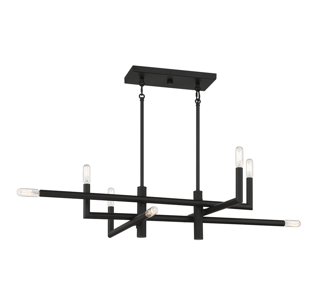Savoy House Cristofer 1-1624-8-89 Pendant Light - Matte Black