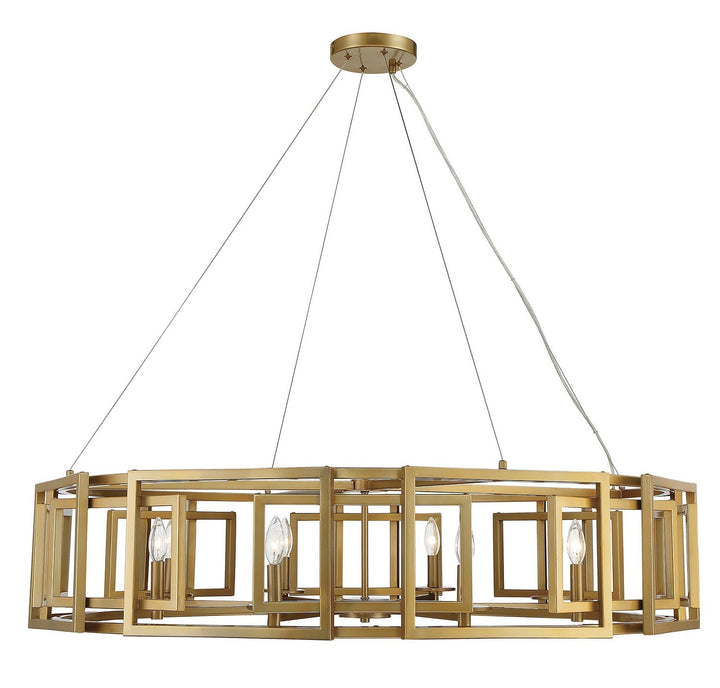 Savoy House Radcliffe 1-1675-8-171 Chandelier Light - Burnished Brass