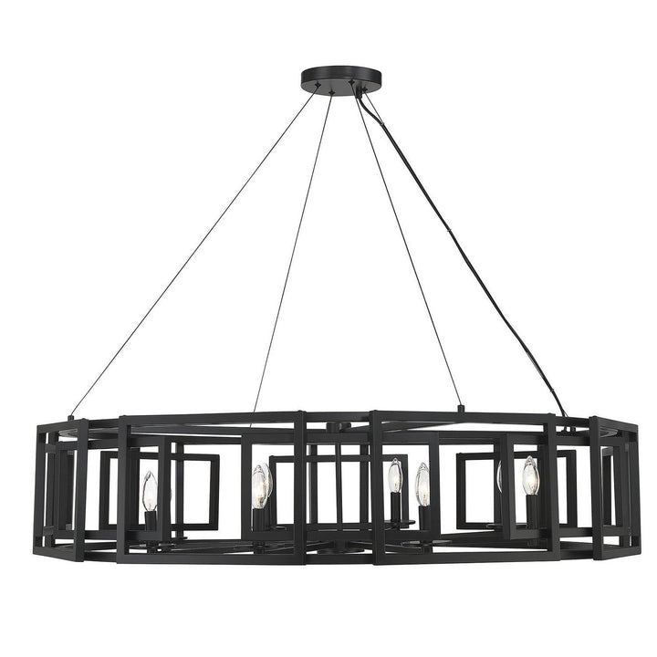Savoy House Radcliffe 1-1675-8-89 Chandelier Light - Matte Black
