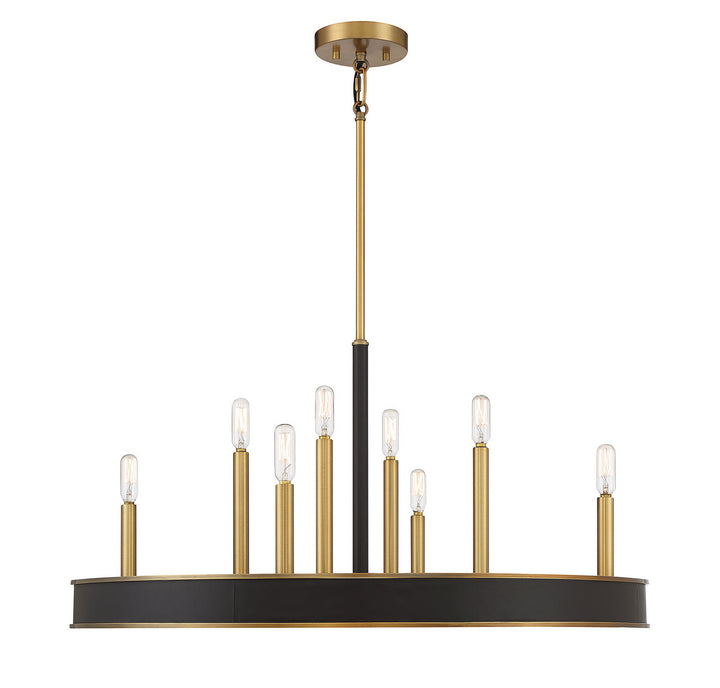 Savoy House Chaucer 1-1716-8-322 Chandelier Light - Warm Brass