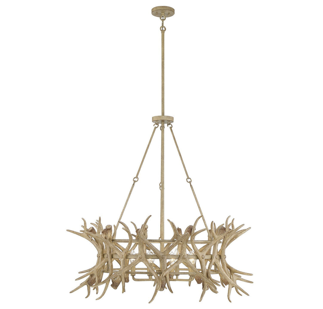 Savoy House Daniels 1-1760-8-198 Chandelier Light - Natural Antler