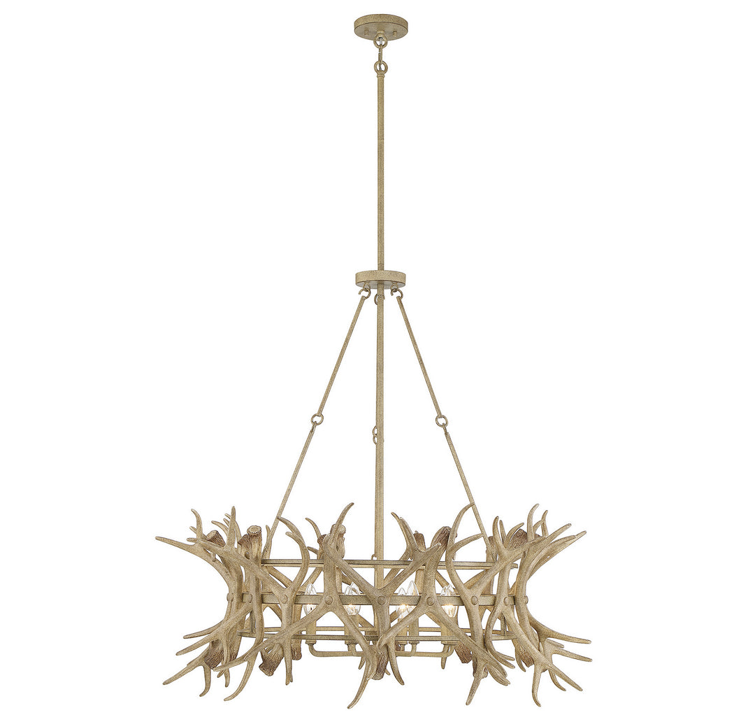 Savoy House Daniels 1-1760-8-198 Chandelier Light - Natural Antler