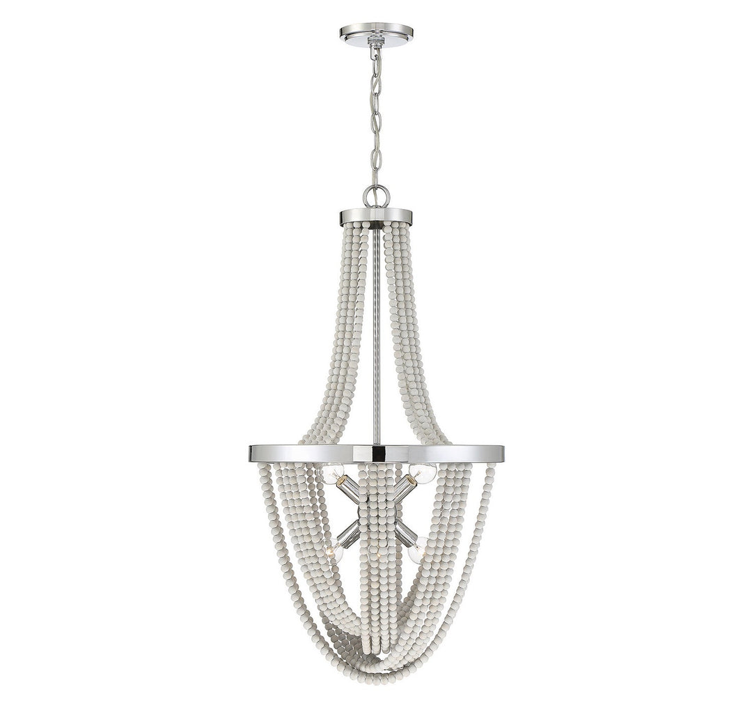 Savoy House Contessa 1-1765-6-110 Chandelier Light - Polished Chrome