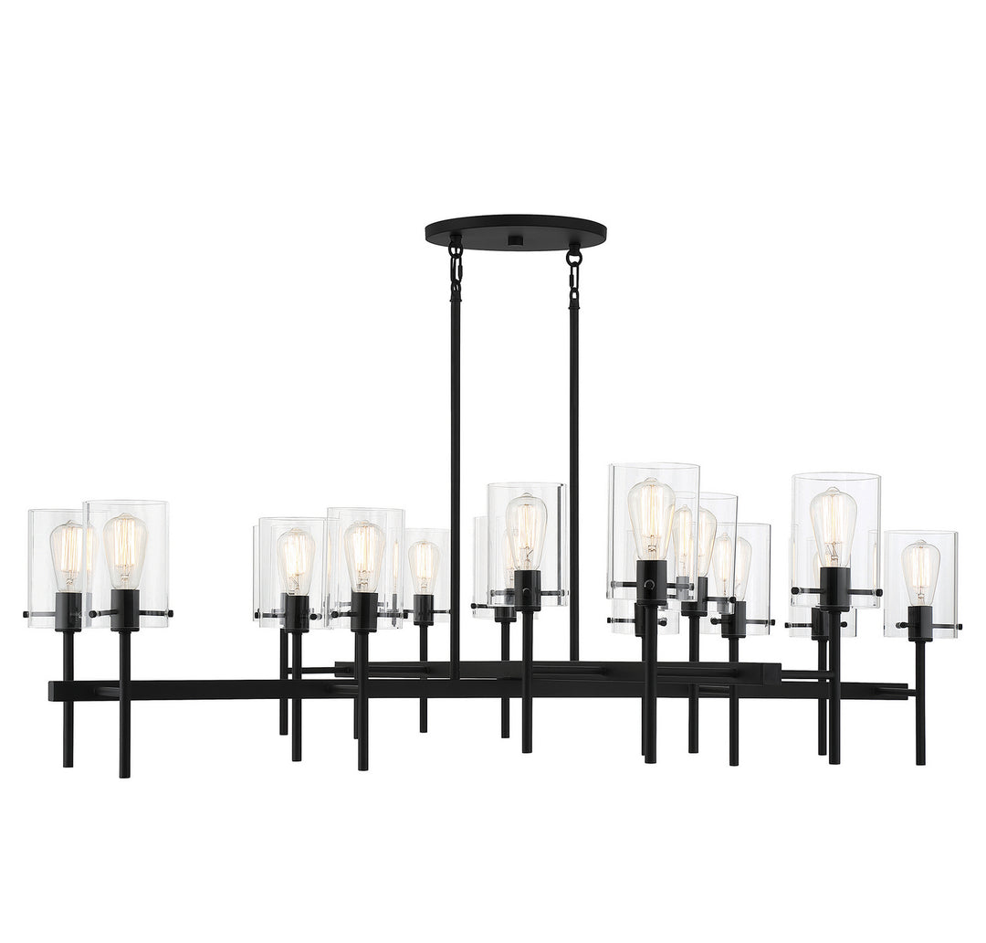 Savoy House Vista 1-1800-16-89 Pendant Light - Matte Black