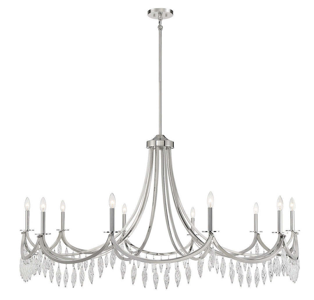 Savoy House Kameron 1-1805-10-109 Chandelier Light - Polished Nickel