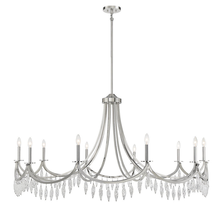 Savoy House Kameron 1-1805-10-109 Chandelier Light - Polished Nickel