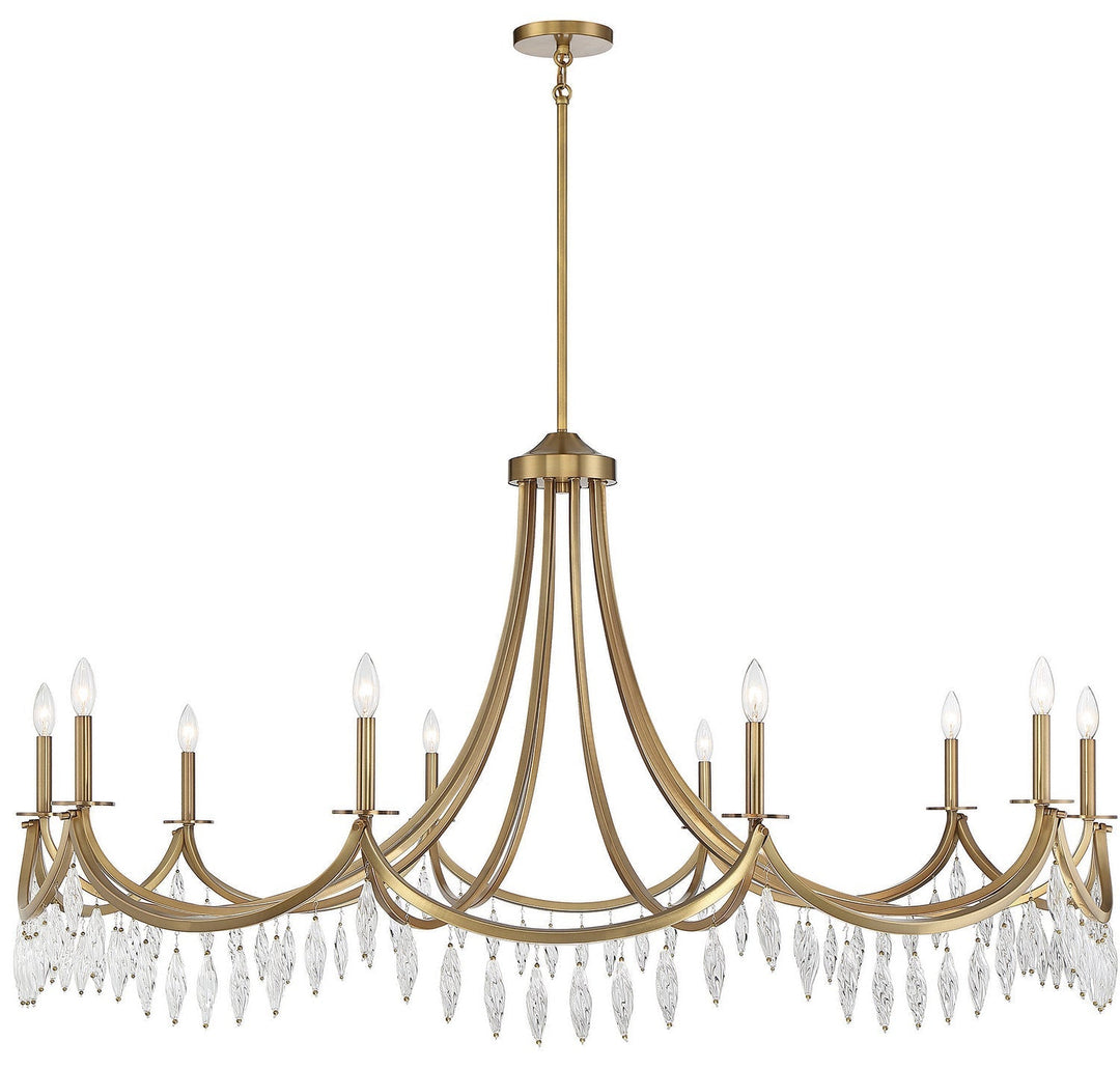 Savoy House Kameron 1-1805-10-322 Chandelier Light - Warm Brass