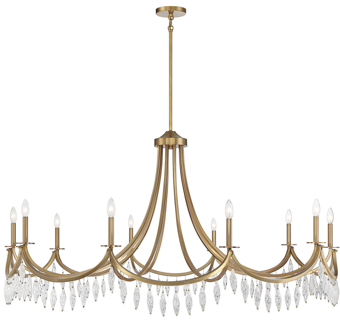 Savoy House Kameron 1-1805-10-322 Chandelier Light - Warm Brass