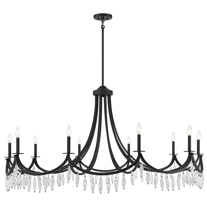 Savoy House Kameron 1-1805-10-89 Chandelier Light - Matte Black