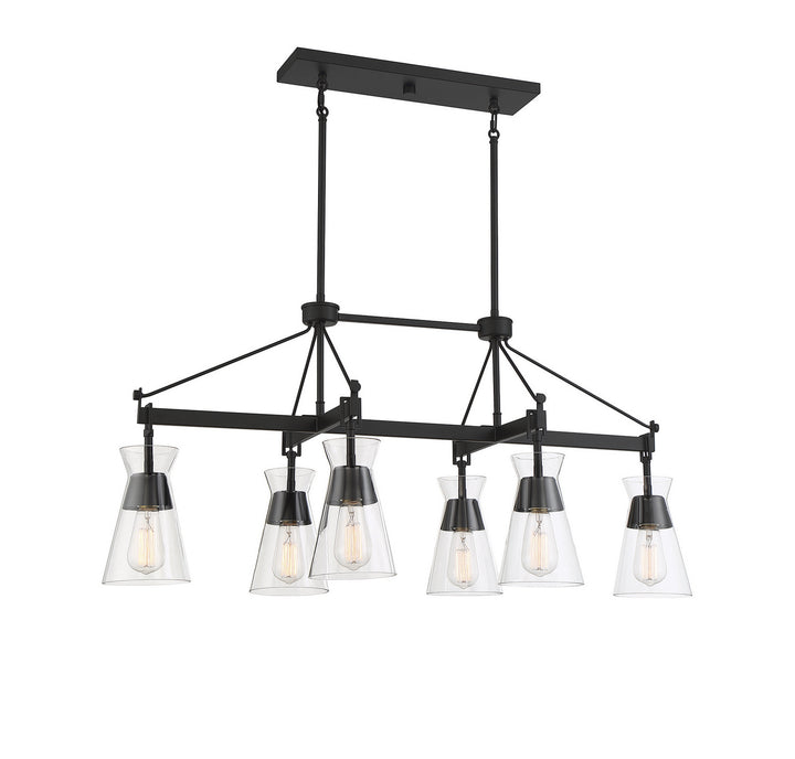 Savoy House Lakewood 1-1833-6-89 Pendant Light - Matte Black