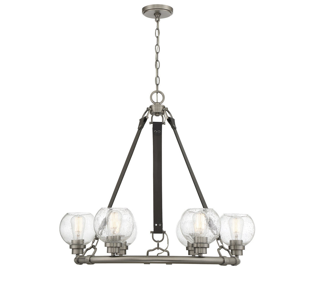 Savoy House Bozeman 1-1838-6-154 Chandelier Light - Antique Nickel