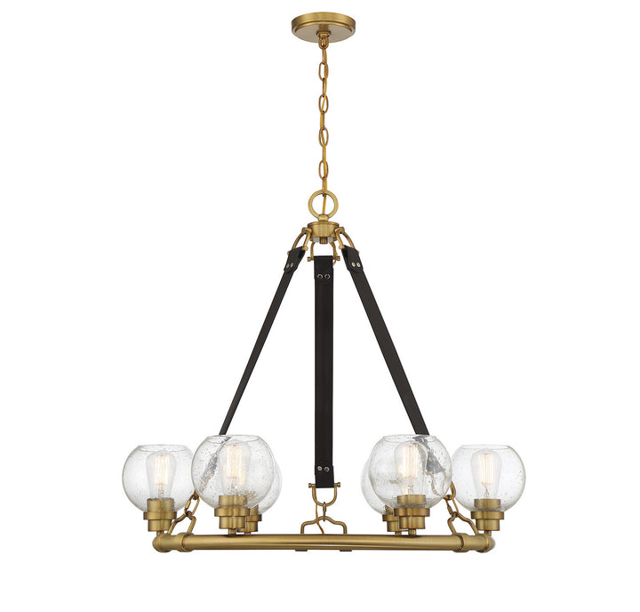 Savoy House Bozeman 1-1838-6-322 Chandelier Light - Warm Brass