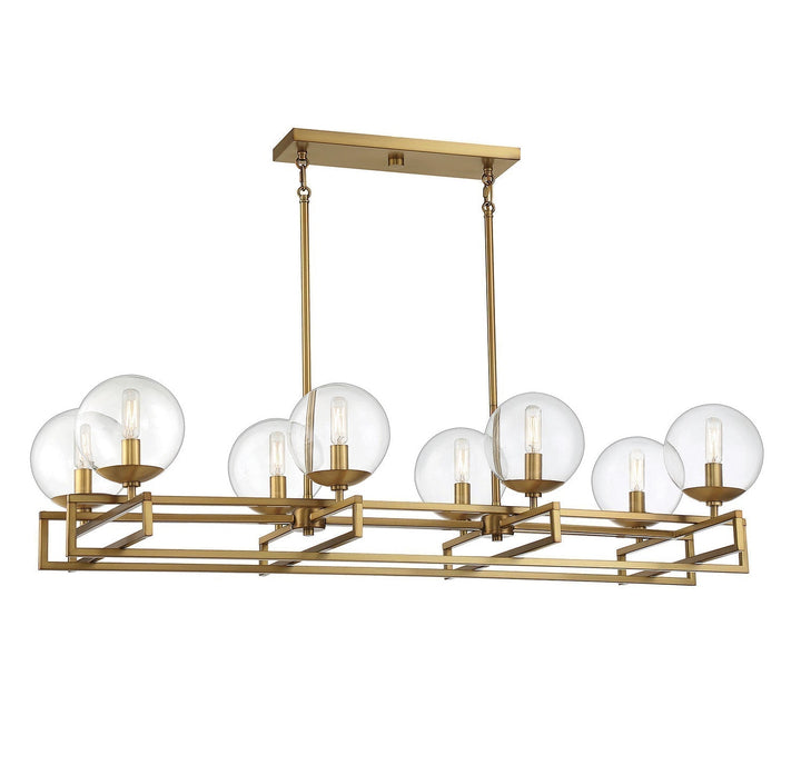 Savoy House Crosby 1-1862-8-322 Chandelier Light - Warm Brass