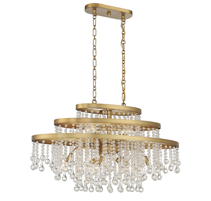 Savoy House Luna 1-1867-10-322 Chandelier Light - Warm Brass