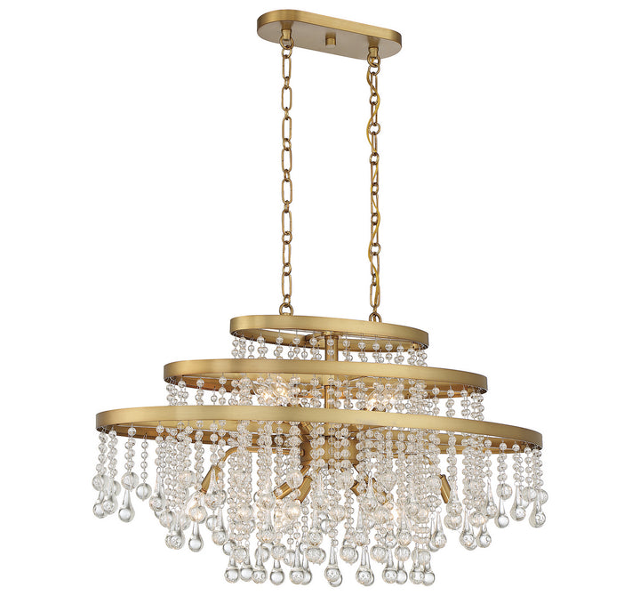 Savoy House Luna 1-1867-10-322 Chandelier Light - Warm Brass