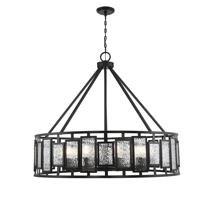 Savoy House Deandre 1-1943-10-89 Chandelier Light - Matte Black