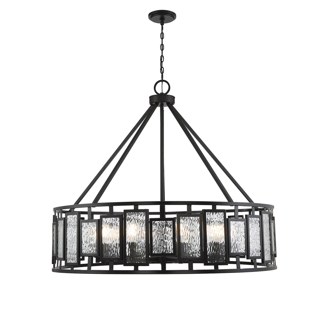 Savoy House Deandre 1-1943-10-89 Chandelier Light - Matte Black