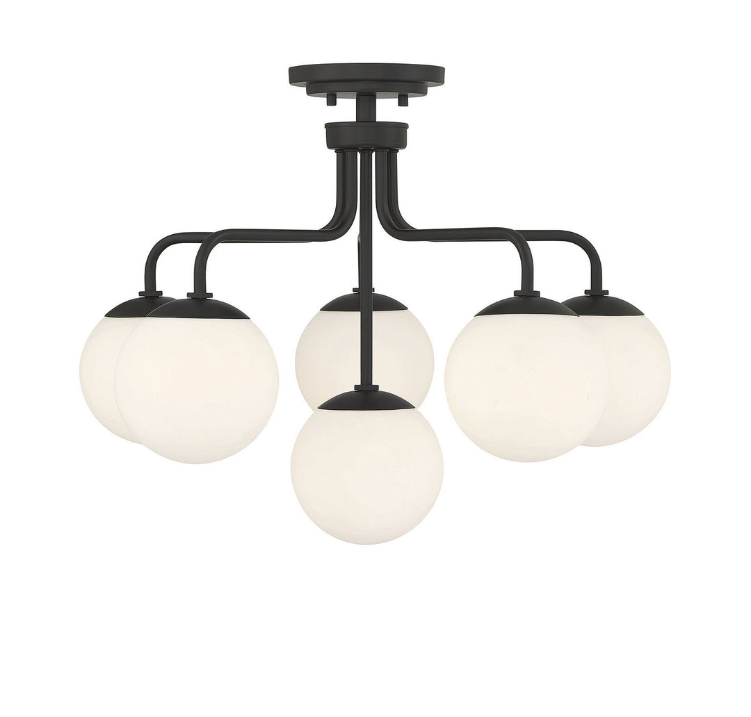 Savoy House Marco 6-1950-6-89 Ceiling Light - Matte Black
