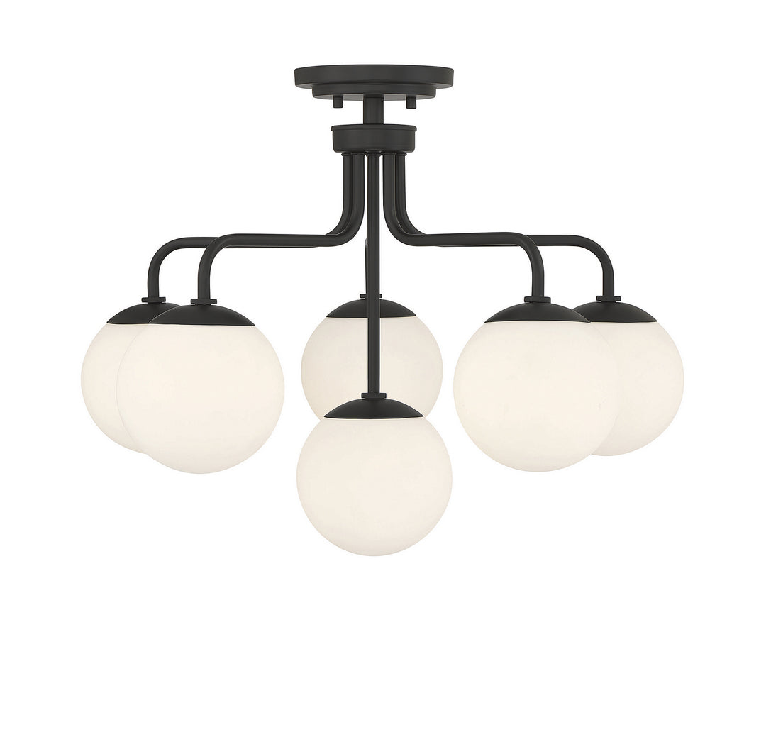 Savoy House Marco 6-1950-6-89 Ceiling Light - Matte Black