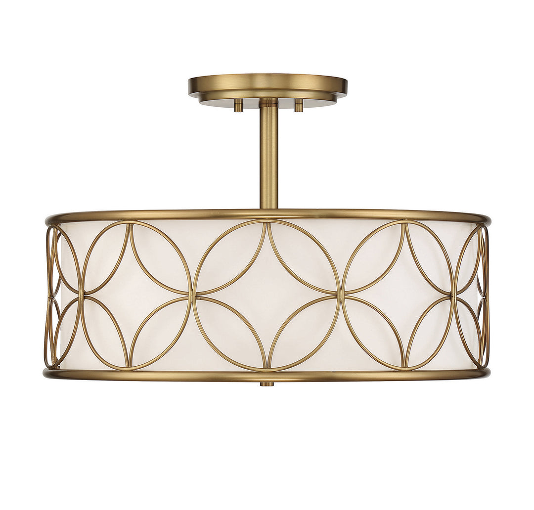 Savoy House Reid 6-1953-4-322 Ceiling Light - Warm Brass