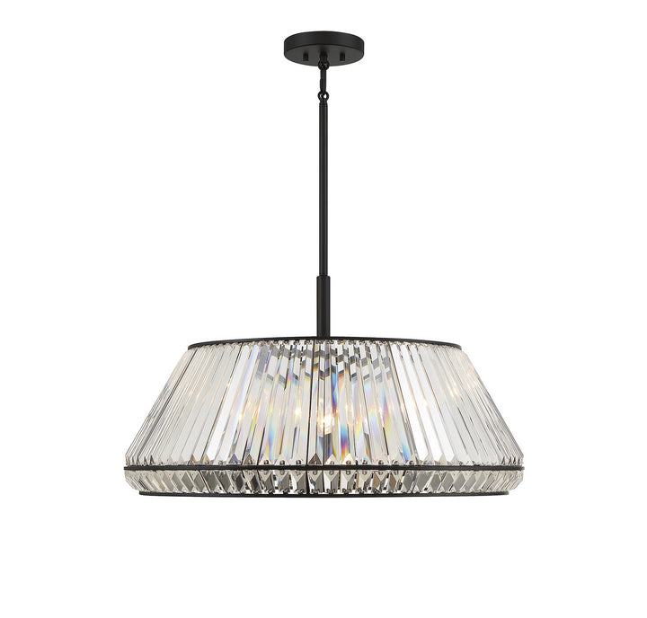 Savoy House Pyramid 7-1610-6-89 Pendant Light - Matte Black