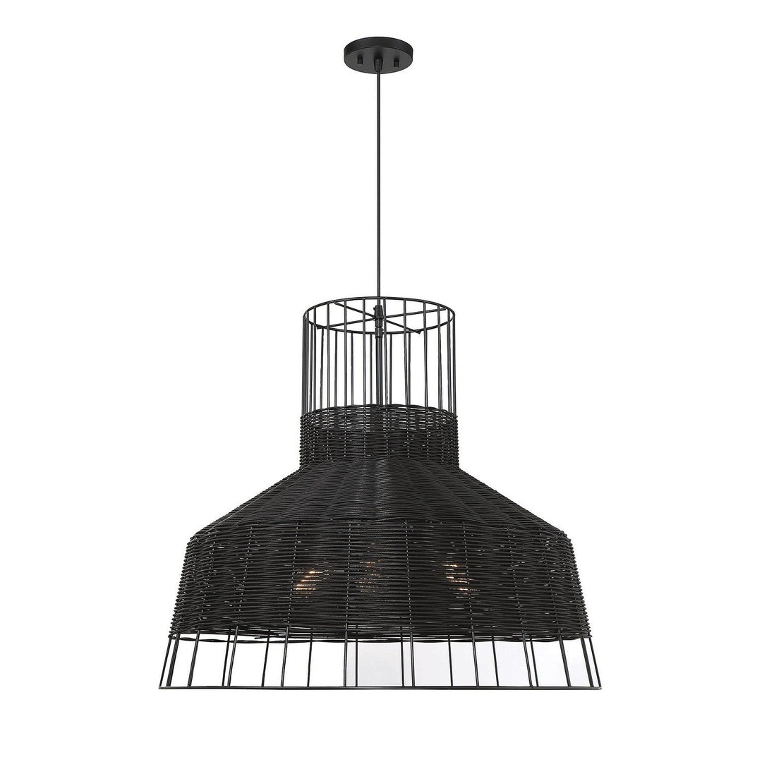 Savoy House Pampas 7-1657-3-89 Pendant Light - Matte Black