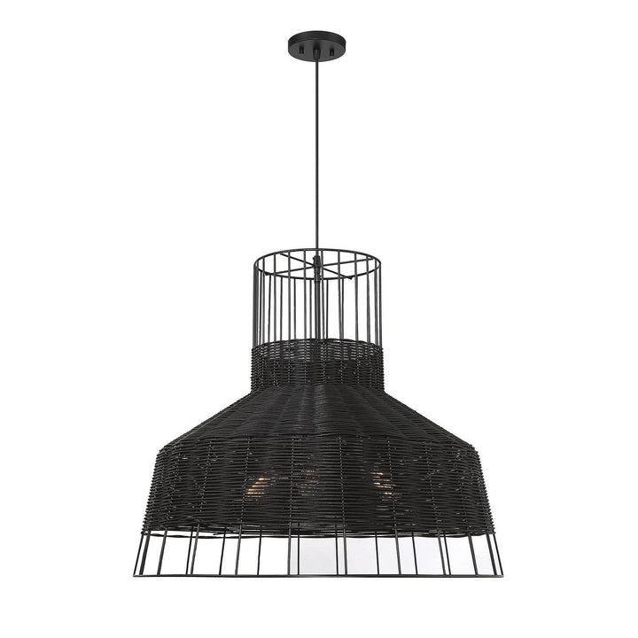 Savoy House Pampas 7-1657-3-89 Pendant Light - Matte Black