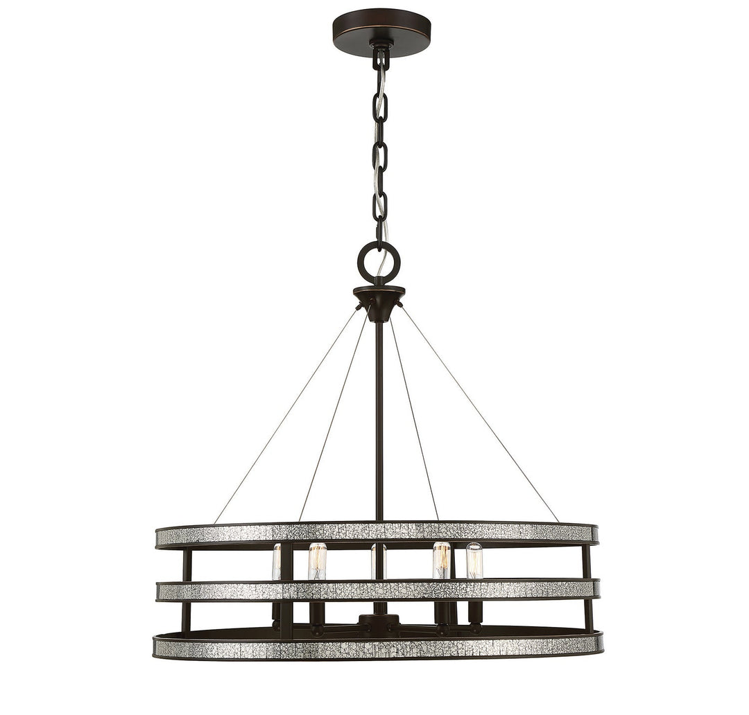 Savoy House Madera 7-1708-5-13 Chandelier Light - English Bronze
