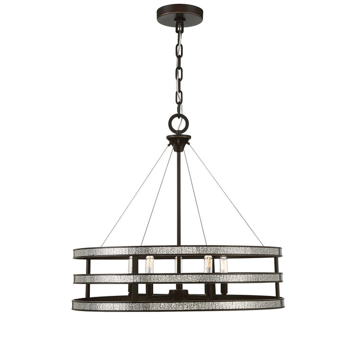 Savoy House Madera 7-1708-5-13 Chandelier Light - English Bronze