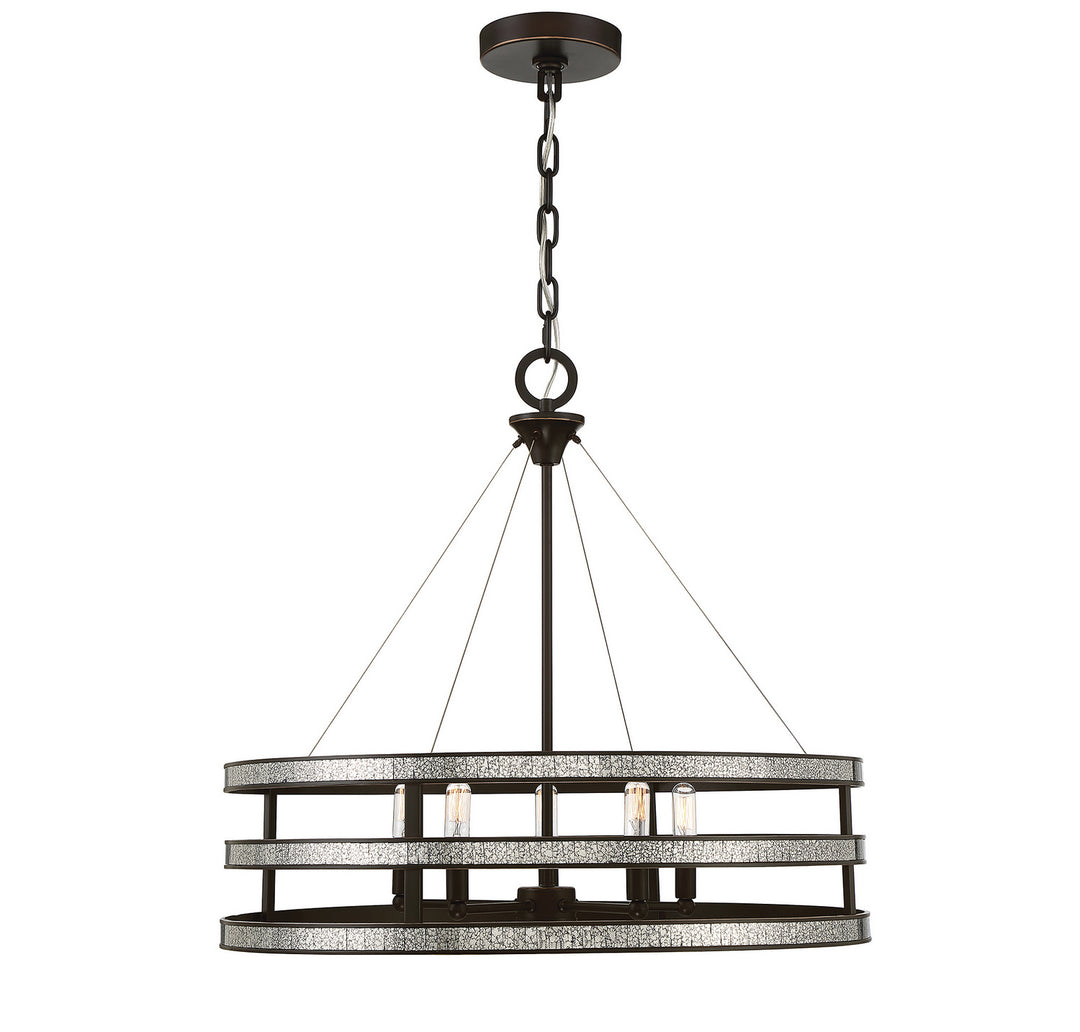 Savoy House Madera 7-1708-5-13 Chandelier Light - English Bronze