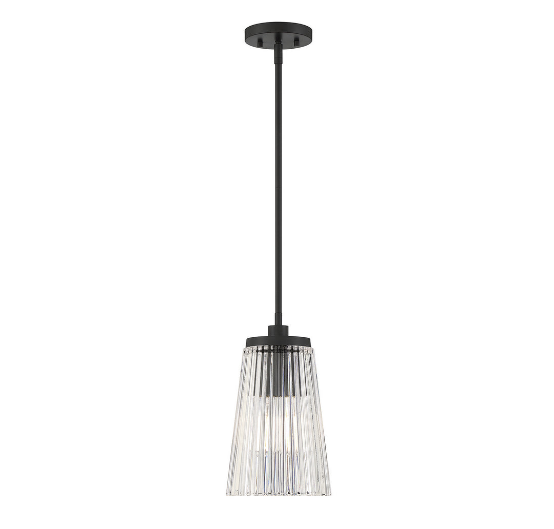 Savoy House Chantilly 7-1742-1-89 Pendant Light - Matte Black
