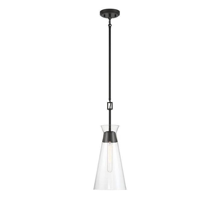 Savoy House Lakewood 7-1831-1-89 Pendant Light - Matte Black